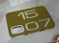 Бирка Акрил 3 мм